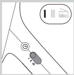 PHILIPS HF3506/05 - De wekfunctie uitschakelen - 1