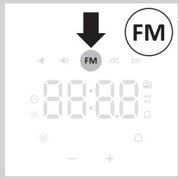 PHILIPS HF3506/05 - Radio/volume (HF3505 uniquement) - 2