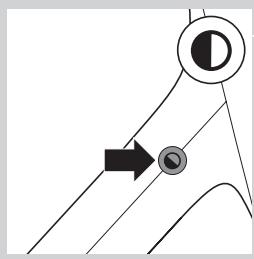 PHILIPS HF3506/05 - Setting the display brightness - 1