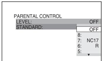 SONY CMT-WS2D - Press  or  repeatedly to select "LEVEL", then press ENTER. - 1