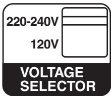 SONY CMT-WS2D - For models with a voltage selector, set the VOLTAGE SELECTOR to the local power line voltage. - 1