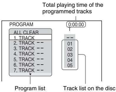 SONY CMT-WS2D - — Program Play - 4