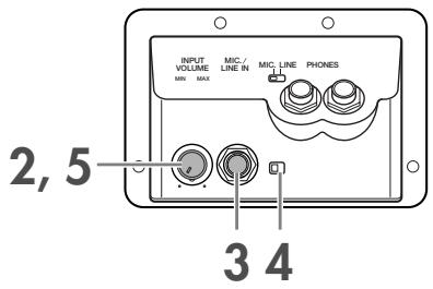 SONY CVP305 - Connexion d'un microphone (CVP-305/303) - 1