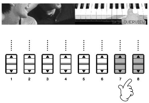 SONY CVP305 - Affichage de rubriques spécifique de la démonstration - 1