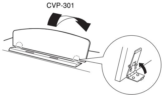 SONY CVP305 - Pour abaisser le poutine : - 2