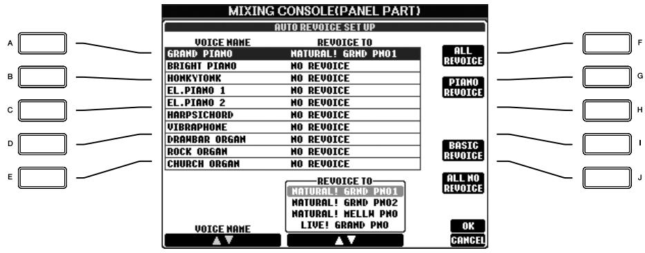 SONY CVP305 - Song Auto Revoice (Réajustement automatique des voix du morceau) - 1