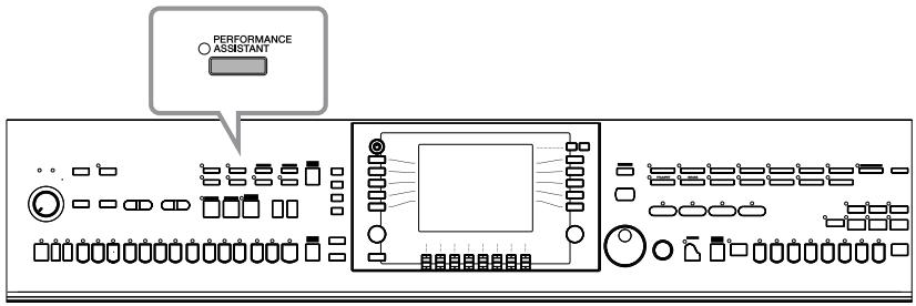SONY CVP305 - Reproduction des parties d'accompagnement à l'aide de la Technologie performance assistant (Performance assistant technology) - 1