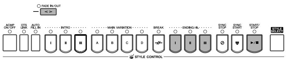 SONY CVP305 - A la fin de la reproduction - 1