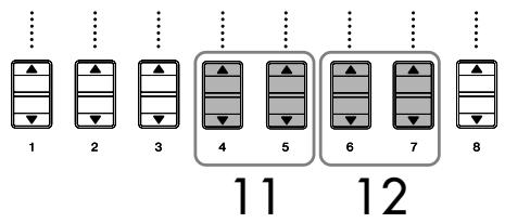 SONY CVP305 - ■ Sélection d'un type d'effet - 8