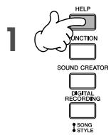 SONY CVP305 - Sélectionnez la langue de votre choix. - 1