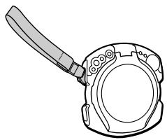 SONY D-7WD - Uso del asa de mano (D-EG5 y D-EG5CK) - 1