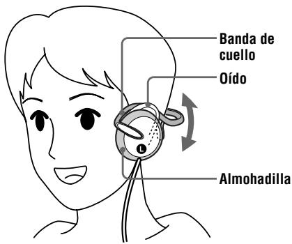 SONY D-7WD - Uso de los auriculas normales (sólo D-EG7) - 1