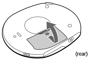 SONY D-CJ506CK - Open the battery compartment lid. - 1