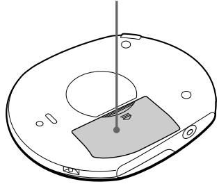 SONY D-CJ506CK - CD player (rear) - 1