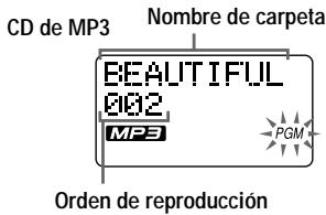 SONY D-CS901 - Pulse rápidamente REPEAT/ENTER para introducir la pista seleccionada. - 2