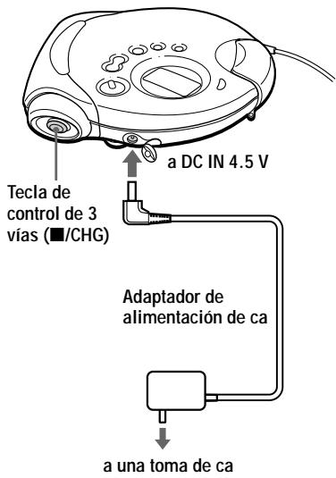 SONY D-CS901 - Empleo de las pilas recargables - 3