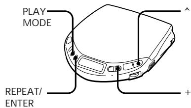 SONY D-E303 - Reproducción de las pistas que deseee unicamente (Reproduccion INTRO PGM) - 1