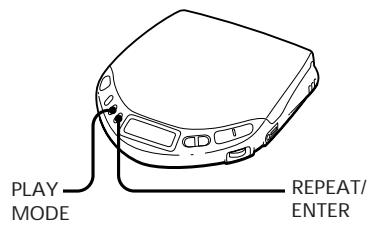 SONY D-E303 - Reproducción repetida de pistas (Reproducción repetida) - 1