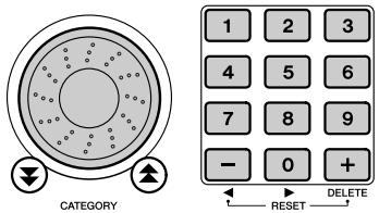 SONY DGX505 - Utilisez le cadran ou les touches numérotées [0] – [9] pour sélectionner un type de mesure comprenant de 032 à 15 temps par mesure. - 1