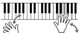 SONY DGX505 - Jouez sur le clavier. - 5