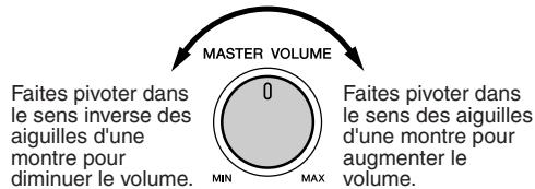 SONY DGX505 - - Réglage du volume - 1