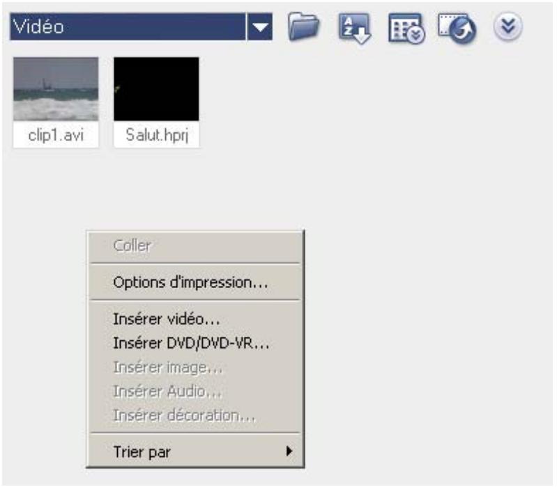 SONY HEROGLYPH-HELP - Etapes dans Video Studio : - 2