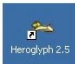 SONY HEROGLYPH-HELP - Lancement du programme et Plug-ins - 1