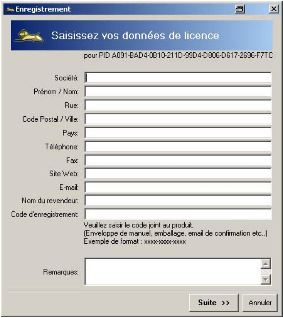 SONY HEROGLYPH-HELP - Enregistrement / Demande de clé : - 2