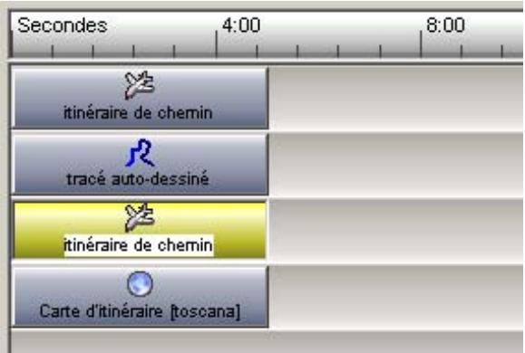 SONY HEROGLYPH-HELP - Organisation des pistes du haut vers le bas : - 8