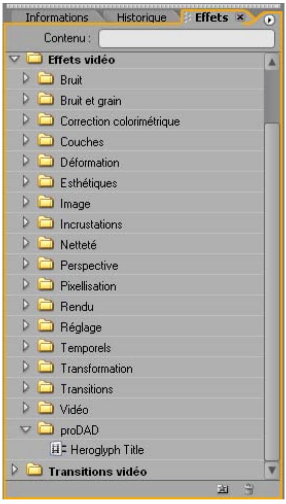 SONY HEROGLYPH-HELP - Comme effet vidéo (déjà à partir de la version Premiere Pro 1.0) - 1