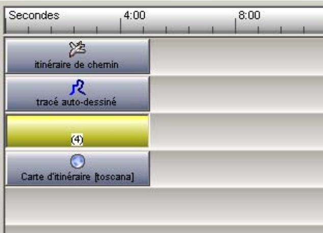 SONY HEROGLYPH-HELP - Organisation des pistes du haut vers le bas : - 1