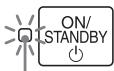 SONY LPR-1000MD - Relationship Between the ON/STANDBY Indicator and the READY indicator - 3