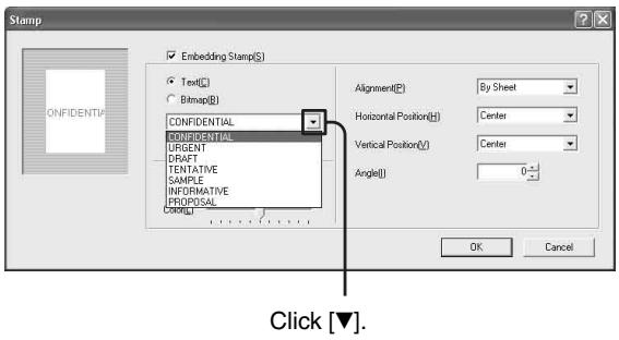 SONY LPR-1000MD - Embedding a stamp character string - 4
