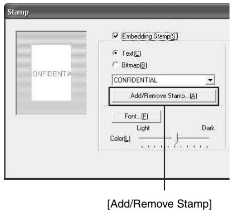 SONY LPR-1000MD - Adding new stamps - 5