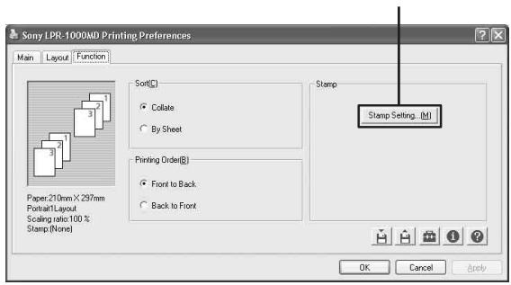 SONY LPR-1000MD - Embedding graphic data (bitmap file) as a stamp - 1