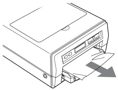 SONY LPR-1000MD - When the paper is jammed inside the printer - 1