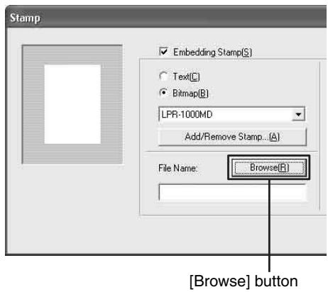 SONY LPR-1000MD - When a graphics stamp is added: - 3