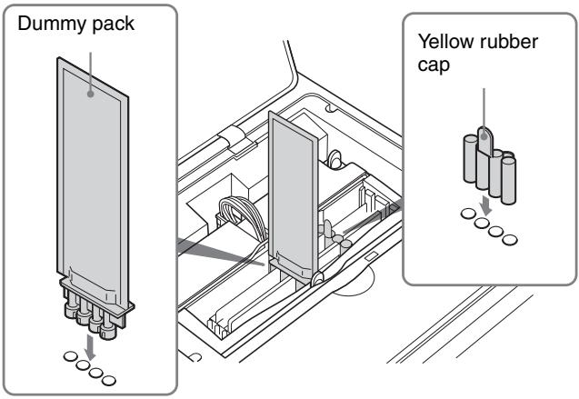 SONY LPR-1000MD - Before Transporting the Printer - 1