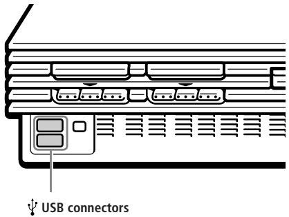 SONY PLAYSTATION2 - Connecting a device using the Universal Serial Bus (USB) interface - 1