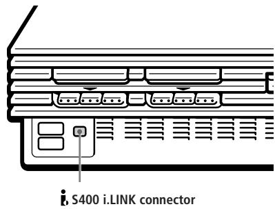 SONY PLAYSTATION2 - Connecting a device using the i.LINK interface - 1