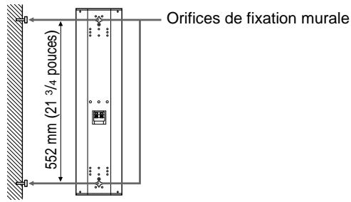 SONY SS-X500A - Installation des haut-parleurs au mur - 2