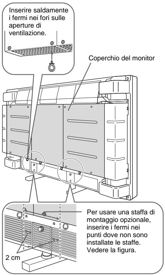 SONY SS-X500A - Collegare i cavi diffusori ai diffusori. - 1