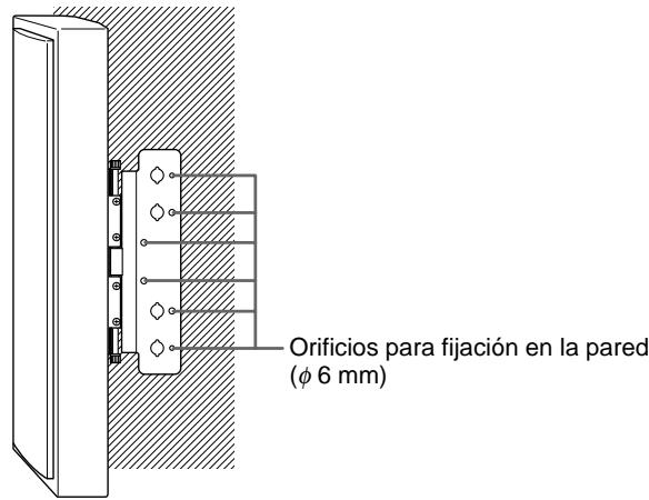 SONY SS-X500A - Instalación de los altavoces en la pared - 1