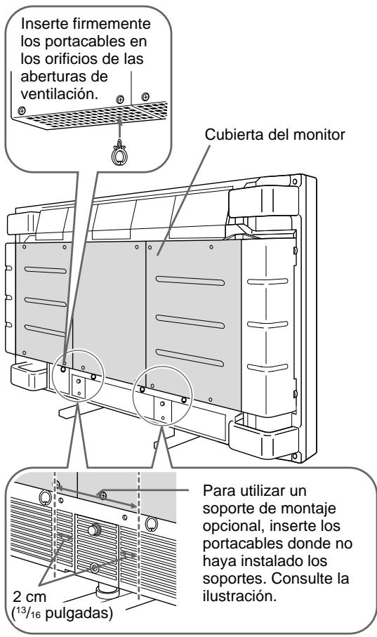 SONY SS-X500A - Antes de conectar los altavoces al monitor, asegúrese de desactivar la alimentación del monitor. - 1