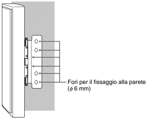 SONY SS-X500A - Installazione dei diffusori ad una parete - 1