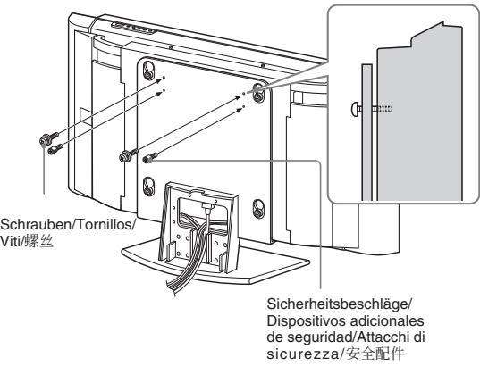 SONY SU-32FW - Avertissement - 3
