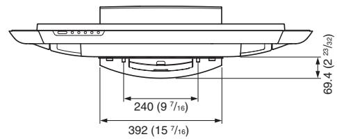 SONY SU-32FW - Abmessungen / Dimensiones / Dimensioni / 尺寸 - 1