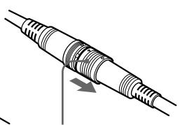 SONY SX-T100 - How to connect cables of the SX-C100A/SX-D100A - 4