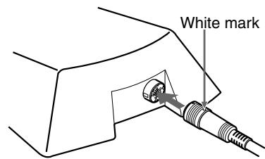 SONY SX-T100 - How to connect cables of the SX-C100A/SX-D100A - 1