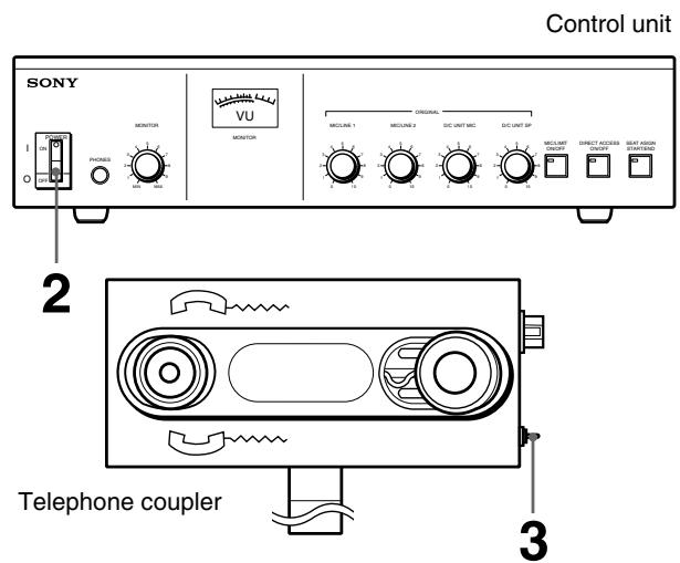 SONY SX-T100 - Turning On the Power of the System - 1